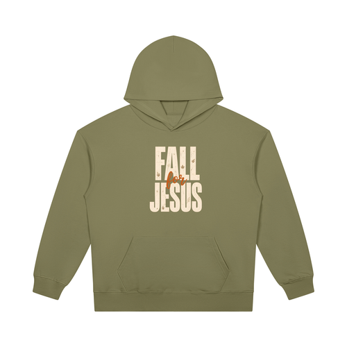 Fall for Jesus Heavyweight Pullover Hoodie
