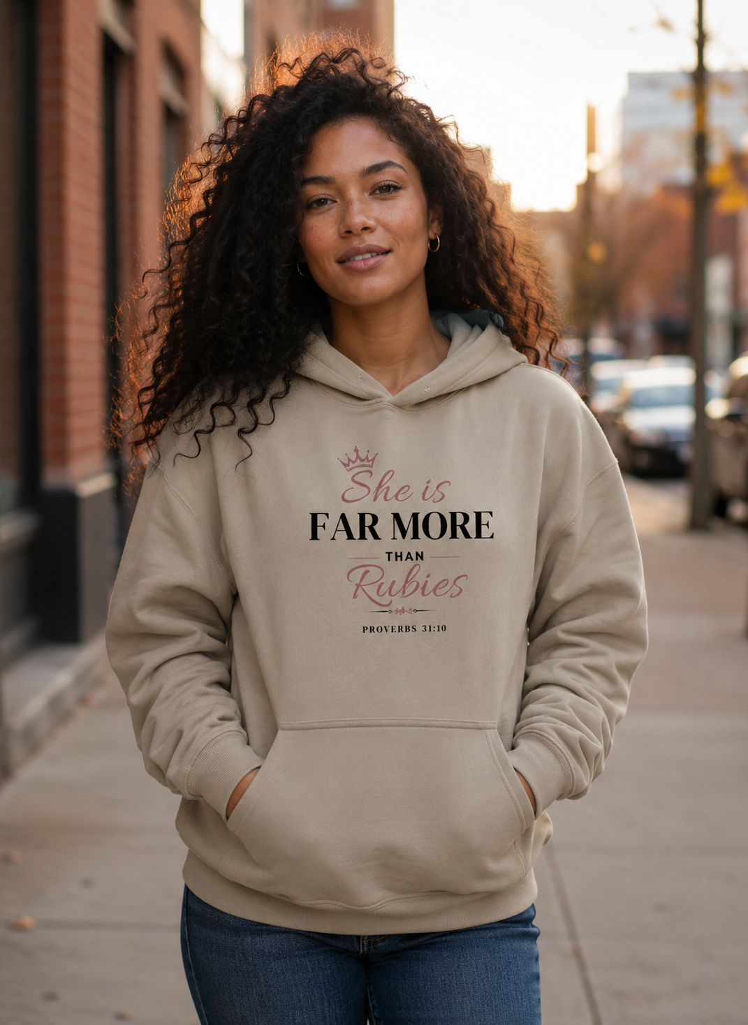 She is Far More Than Rubies Hoodie