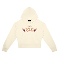 She’s Far More Than Rubies Crop Drop Shoulder Hoodie