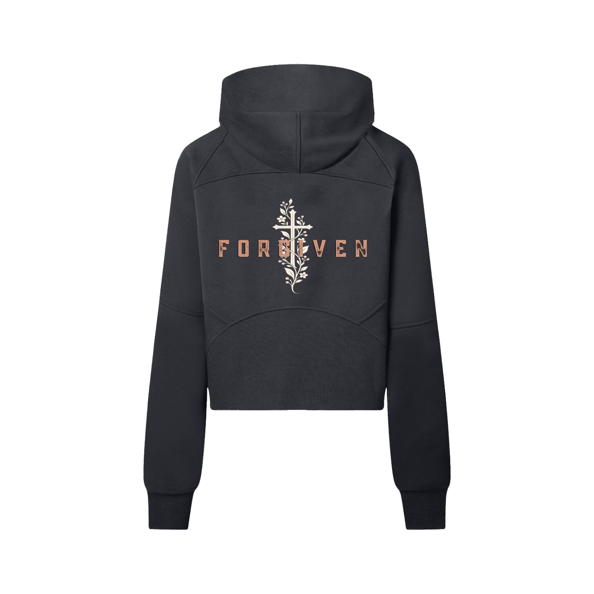 Forgiven Cropped Half-Zip Hoodie