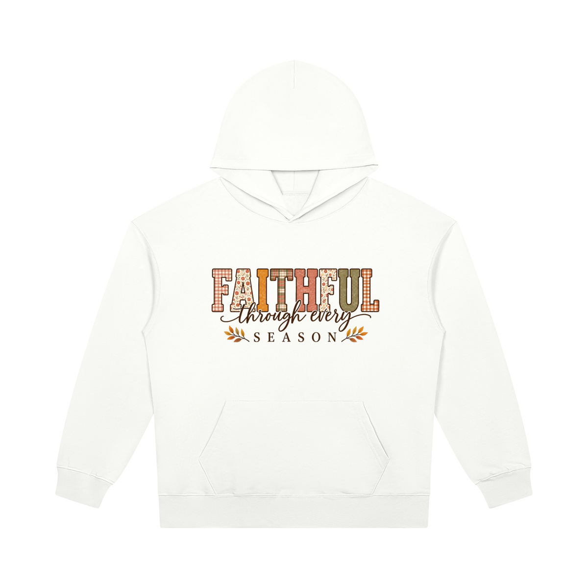 Faithful Through Every Season Heavyweight Pullover Hoodie