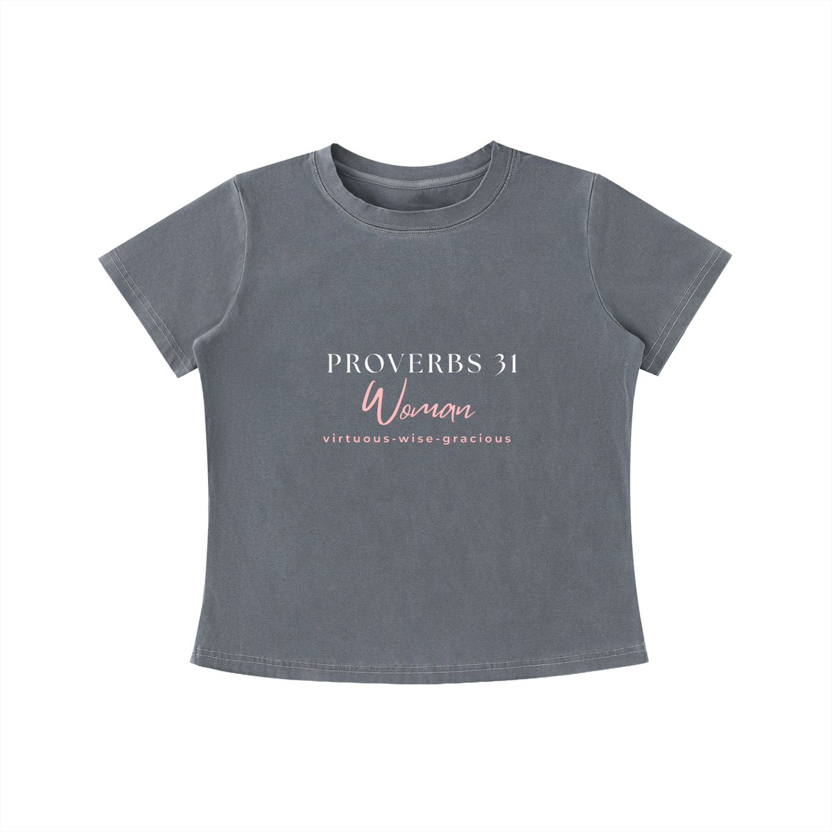 Proverbs 31 Woman Vintage Washed Tee