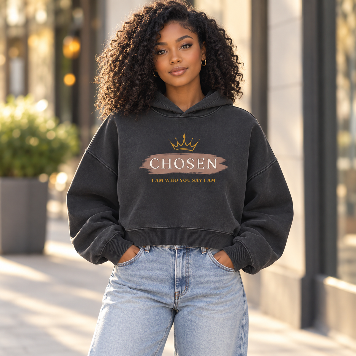 Chosen-Vintage Wash Hoodie