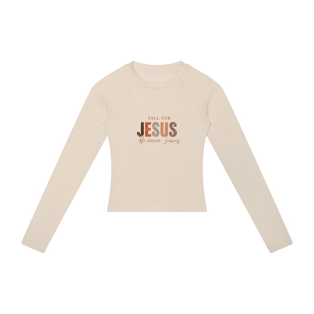 Fall for Jesus Slim Raglan Tee
