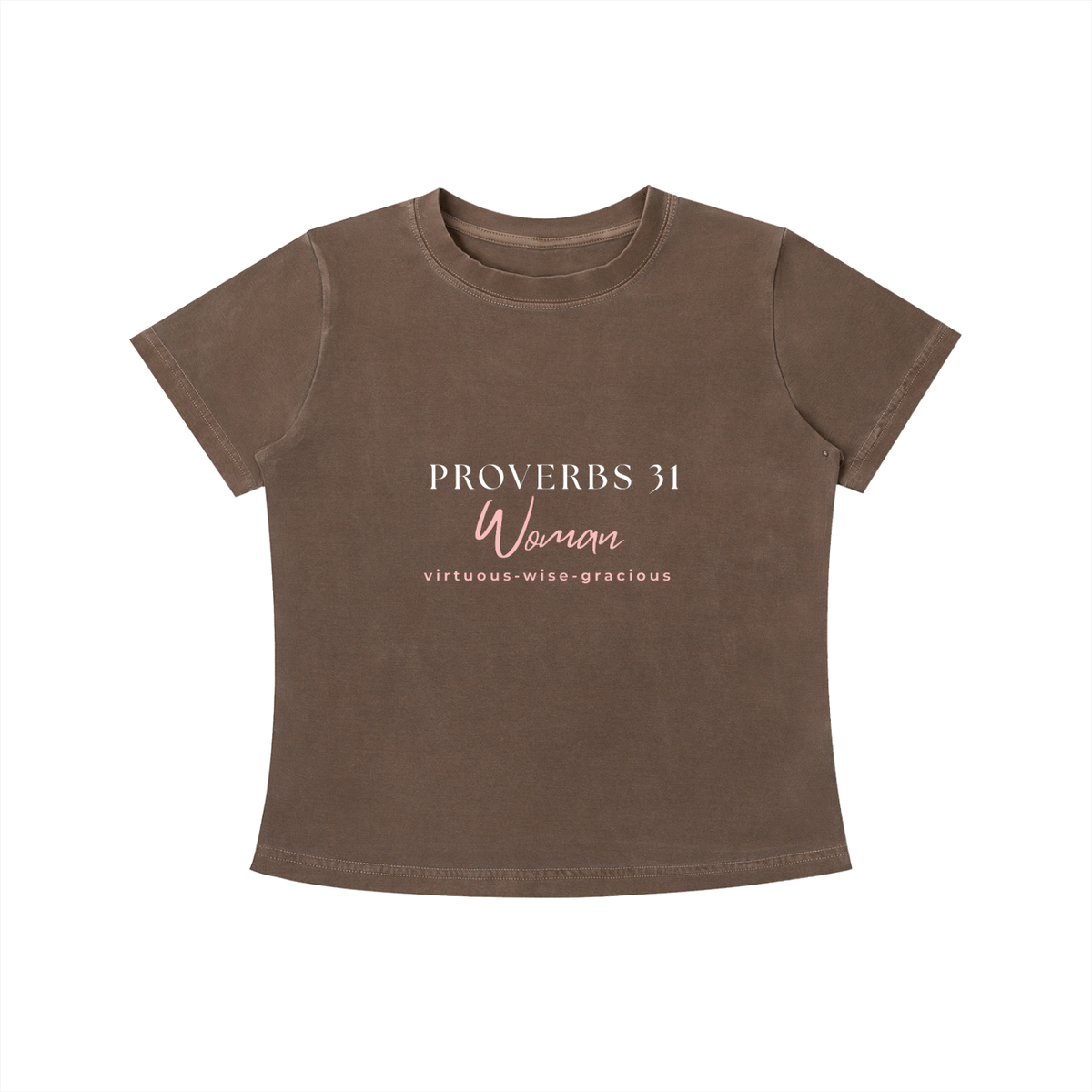 Proverbs 31 Woman Vintage Washed Tee
