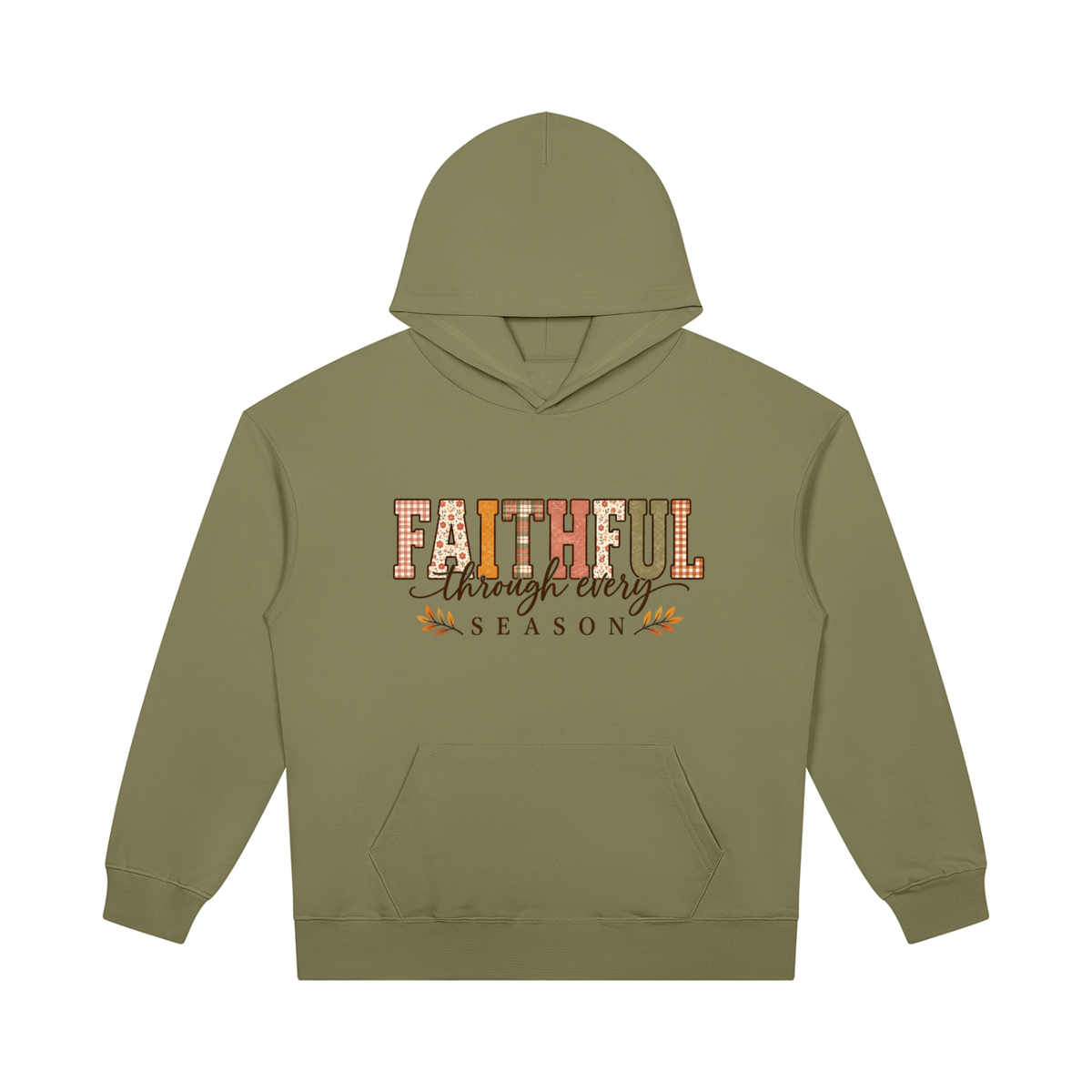 Faithful Through Every Season Heavyweight Pullover Hoodie
