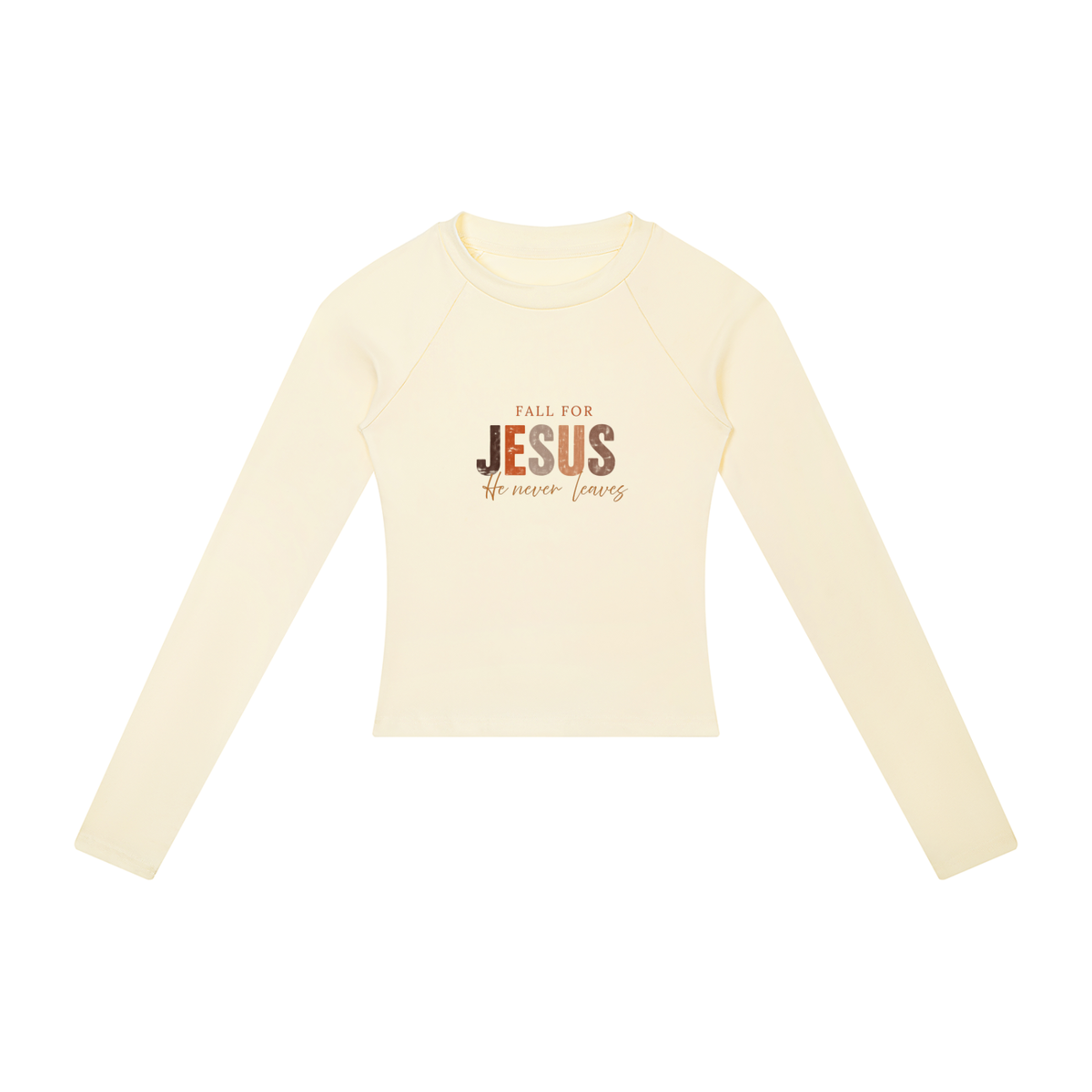 Fall for Jesus Slim Raglan Tee