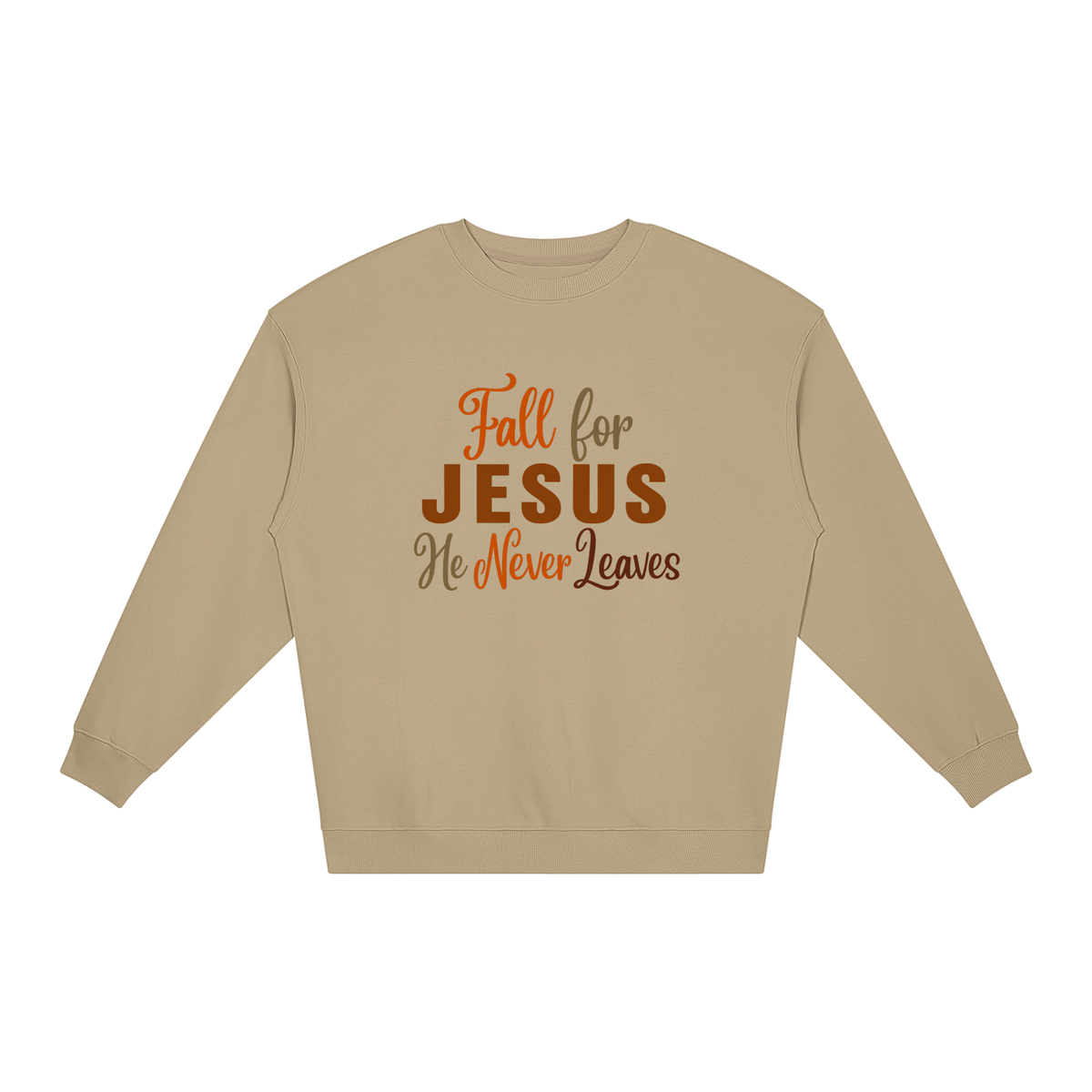 Fall for Jesus Loose Crewneck