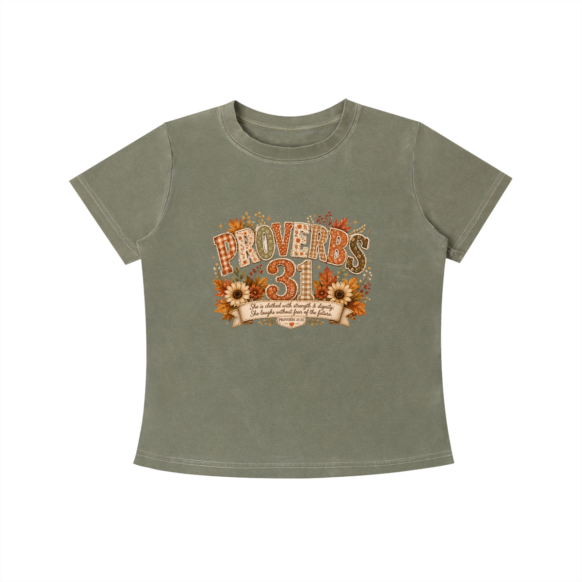 Proverbs 31 Vintage Washed Tee
