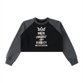 She is Clothed with Dignity Crop Sweatshirt