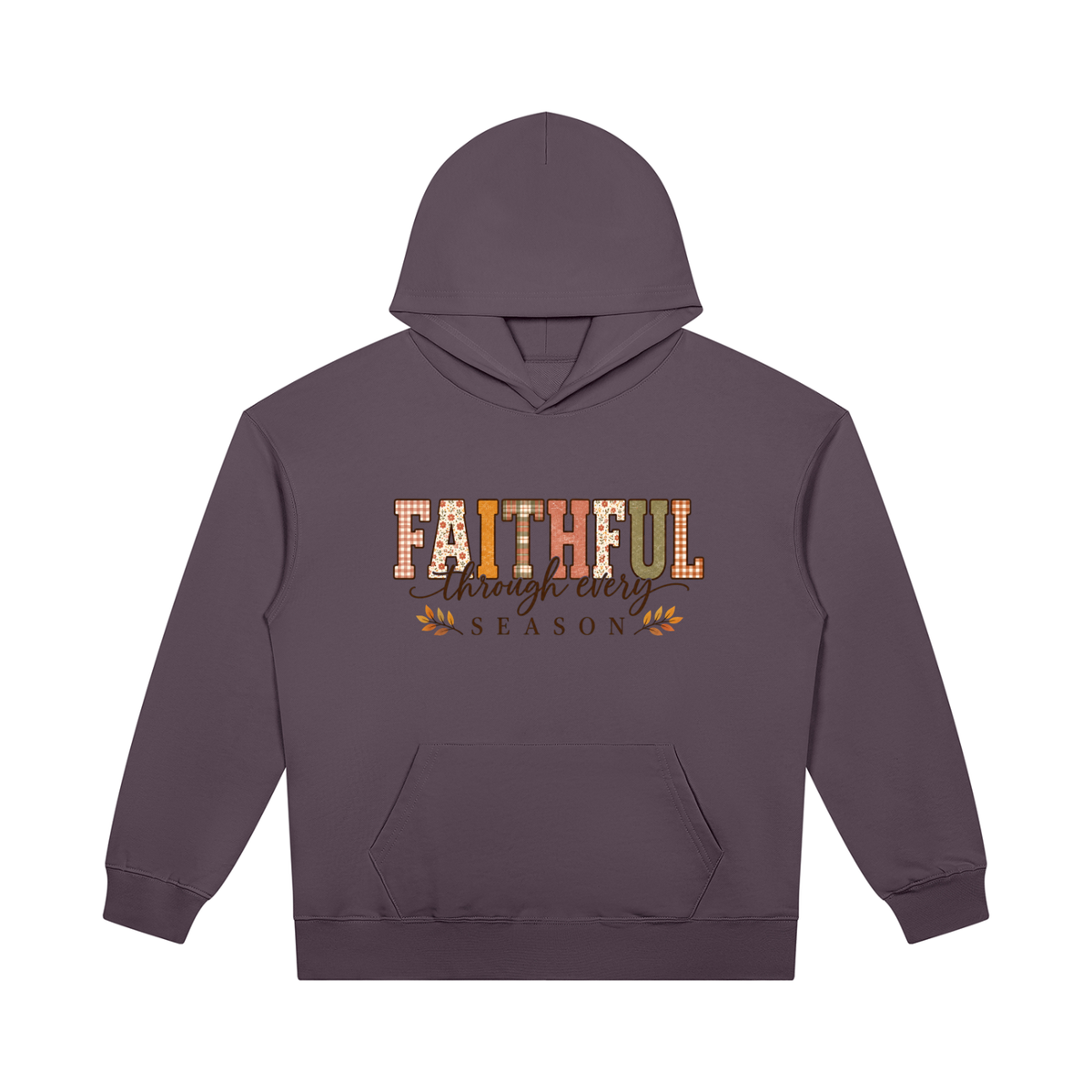 Faithful Through Every Season Heavyweight Pullover Hoodie