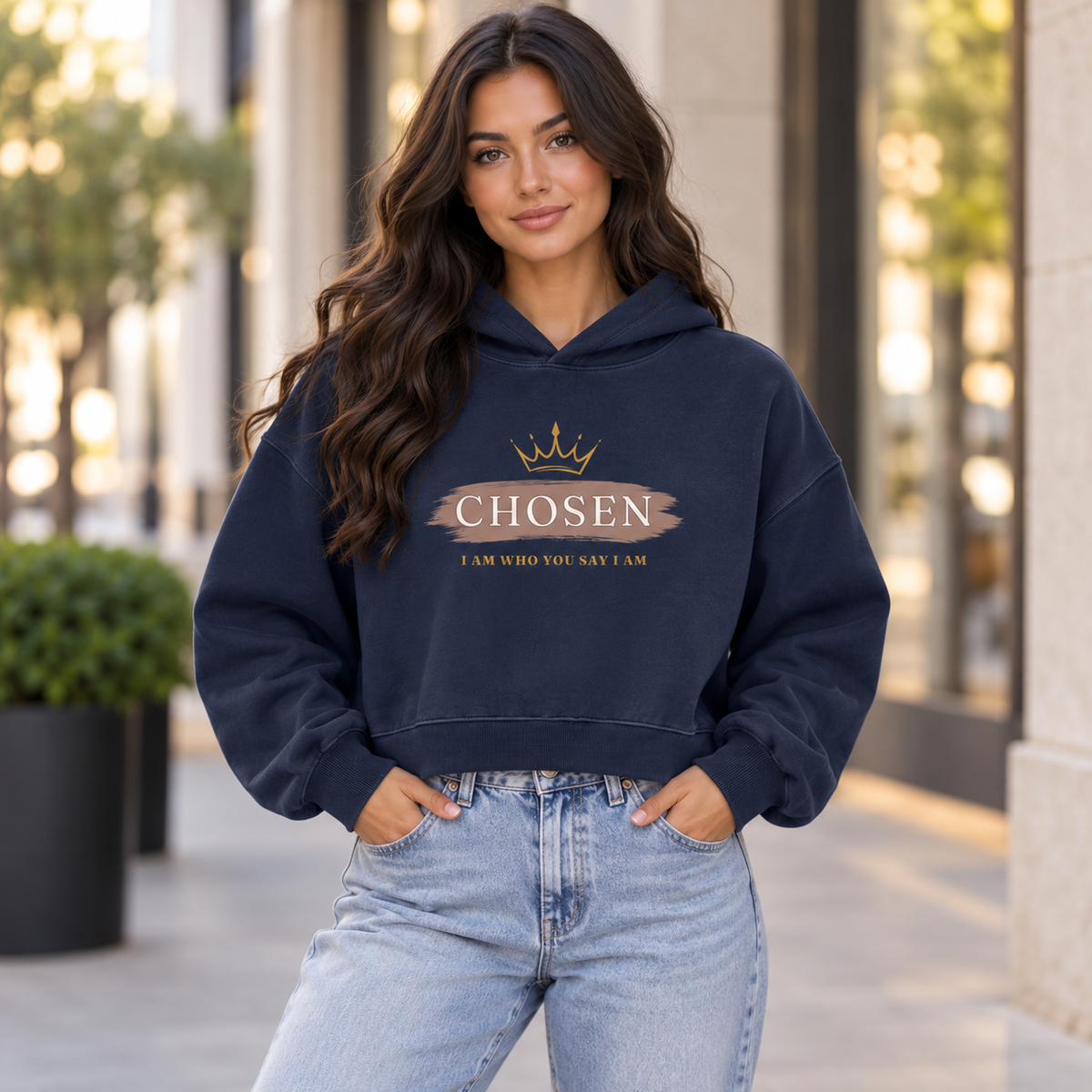 Chosen-Vintage Wash Hoodie