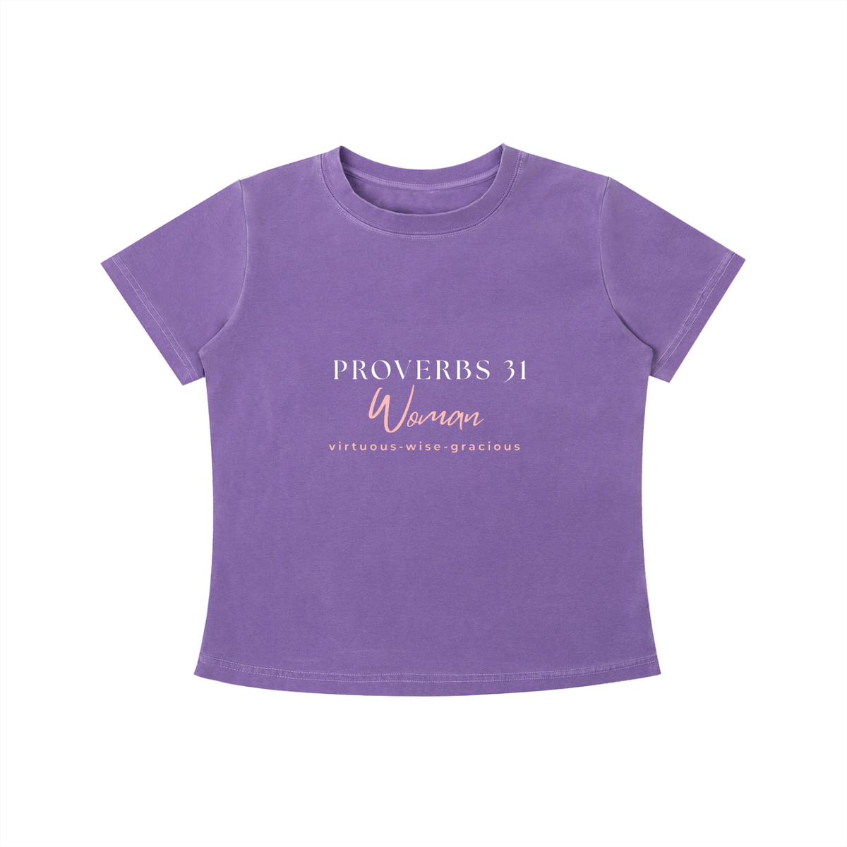 Proverbs 31 Woman Vintage Washed Tee